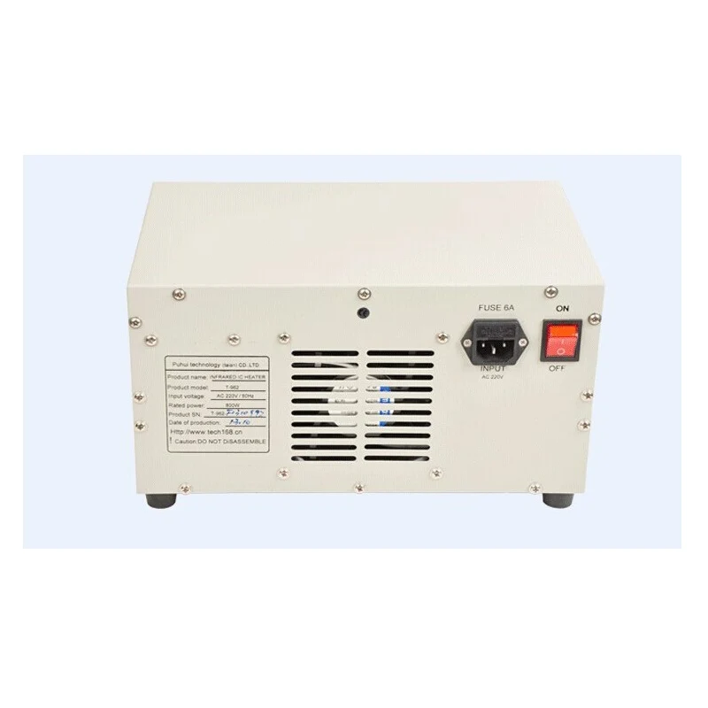 110V 220V Reflow Equipment Infrared Reflow Oven Furnace IC Heater BGA Rework Station HDCSUN Piece For Puhui T962