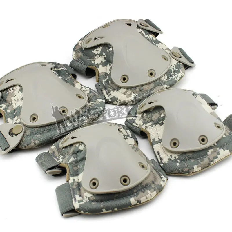 Новый тактический комплект наколенников и налокотников для пейнтбола для спорта на открытом воздухе