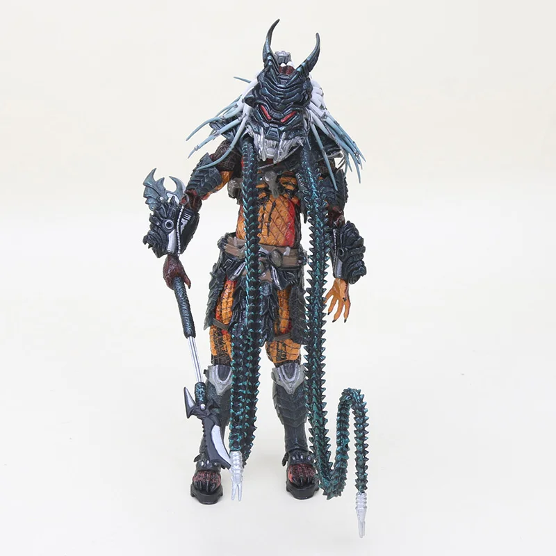20 см NECA фигура Хищника Хищник масштаб конечная P1 джунгли Охотник джунгли демон бетонный клан Лидер ПВХ фигурка модель игрушки - Цвет: 5 without box