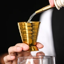 75ml Jigger Measuring Cup Ounce Jigger Bar Cocktail Drink Mixer Liquor Measuring Cup Mojito Measure Coffee Mug Bar Tool