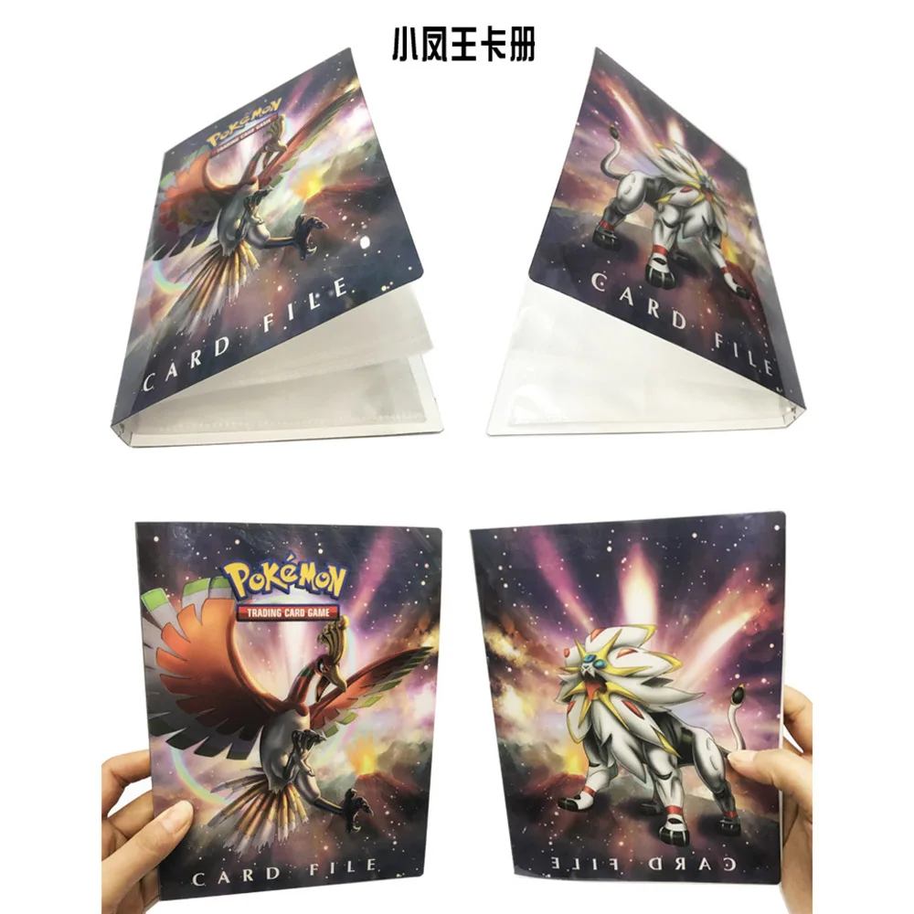 240pcs Cards Holder Album Toys For Novelty Gift Large Capacity Pokemon Cards Book Album Book Top Loaded List Playing Card BC0230 (7)