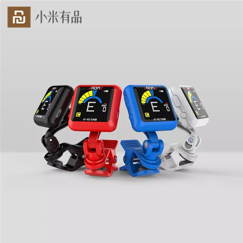 Тюнер для акустической гитары с ЖК-дисплеем скрипки укулеле бас-тюнера
