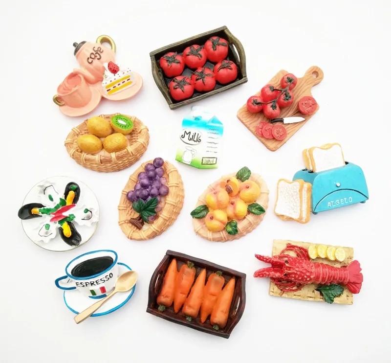 Помидор киви поднос для морской еды виноград морковь Лобстер мультфильм еда