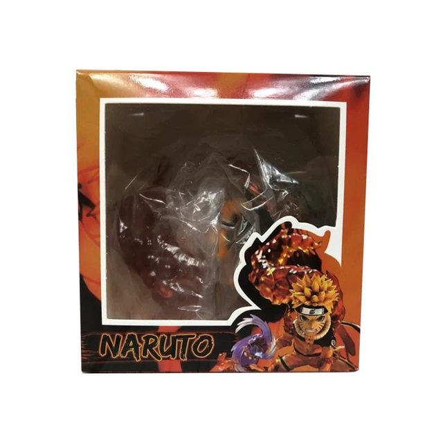 Naruto Anime Figure Uzumaki Naruto Uchiha Sasuke Kakashi Combat Collectible GK Model PVC Doll Action Figure Kids Toys Gift 8cm Naruto-with box
