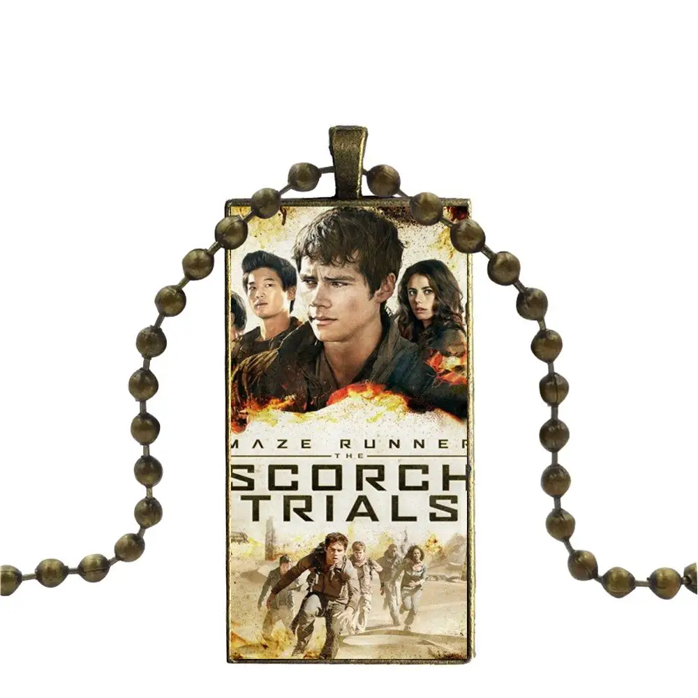 The Maze Runner Scorch Trials модное ожерелье ручной работы Прямоугольник Ожерелье-чокер ювелирные изделия мульти дизайн для женщин свадьбы