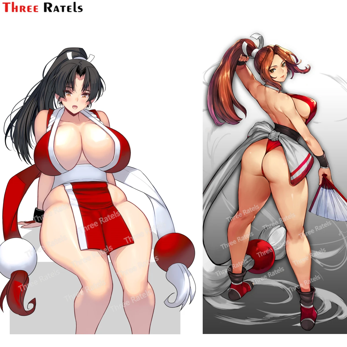 

RuleMylife G265 Shiranui Mai The King Of Fighters Lovely Girl Individual Car Stickers Waterproof Sunscreen Vinyl