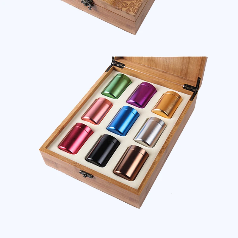 Герметичный металлический бак для хранения табак трава ящик контейнер Запах