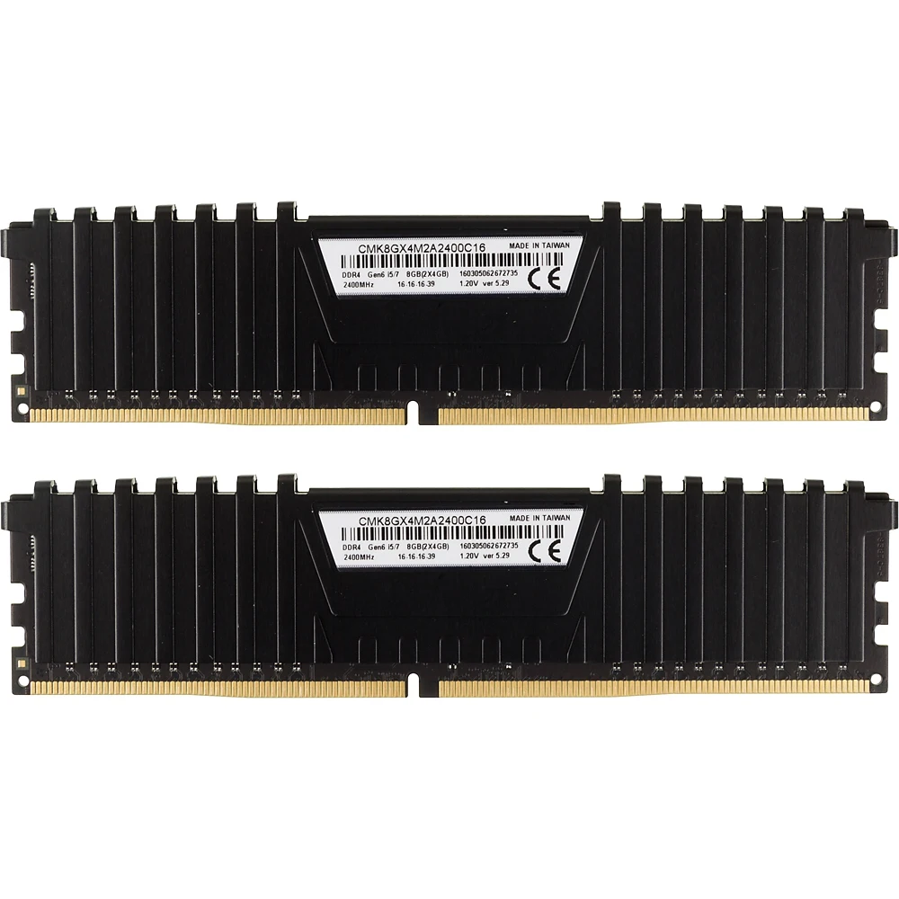Память DDR4 2x4Gb 2400MHz Corsair CMK8GX4M2A2400C16 RTL PC4-19200 CL16 DIMM 288-pin 1.2В