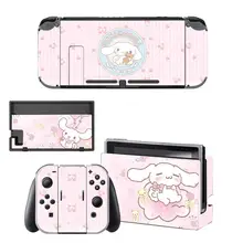 Novo nintendo switch pele adesivo nintendoswitch adesivos peles para nintend switch console e controlador joy-con