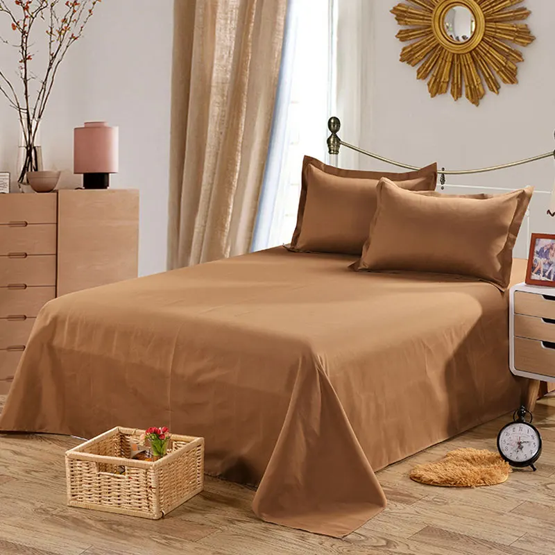pure coffee Постельное белье, простыня, мебель для комнаты, постельное белье, товары для дома, покрывало, однотонное постельное белье, моющиеся принадлежности - Цвет: pure coffee
