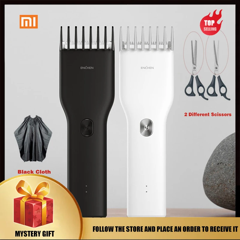 

Xiaomi ENCHEN Wireless Powerful Hair Clipper Professional Hair Clipper Men Electric Cutting Machine Hair Clipper Hairdress Tool