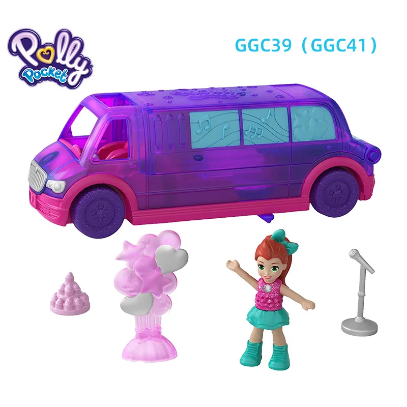 Оригинальная карманная кукла Mattel Polly, скрытый мир, мини-сцена, домашние игрушки для девочек, для детей, Русалочка, детская игрушка, матрешки, куклы