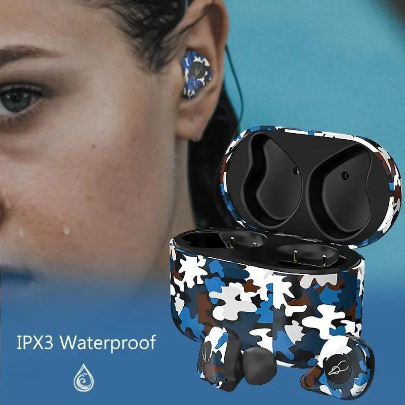 Sabbat E12 Ultra Wireless Bluetooth 5.0 Earphone APTX 3D Stereo Lossless HIFI Music Headset Mini In-ear Noise Cancelling Earbuds