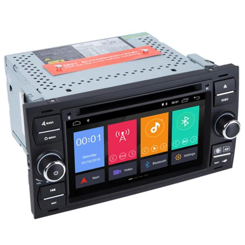 2 Din Android 9,0 dvd-плеер автомобиля мультимедиа FORD Focus II(2005-2007) C-Max(2005-2007) Fusion(2006-2011) радио gps навигация