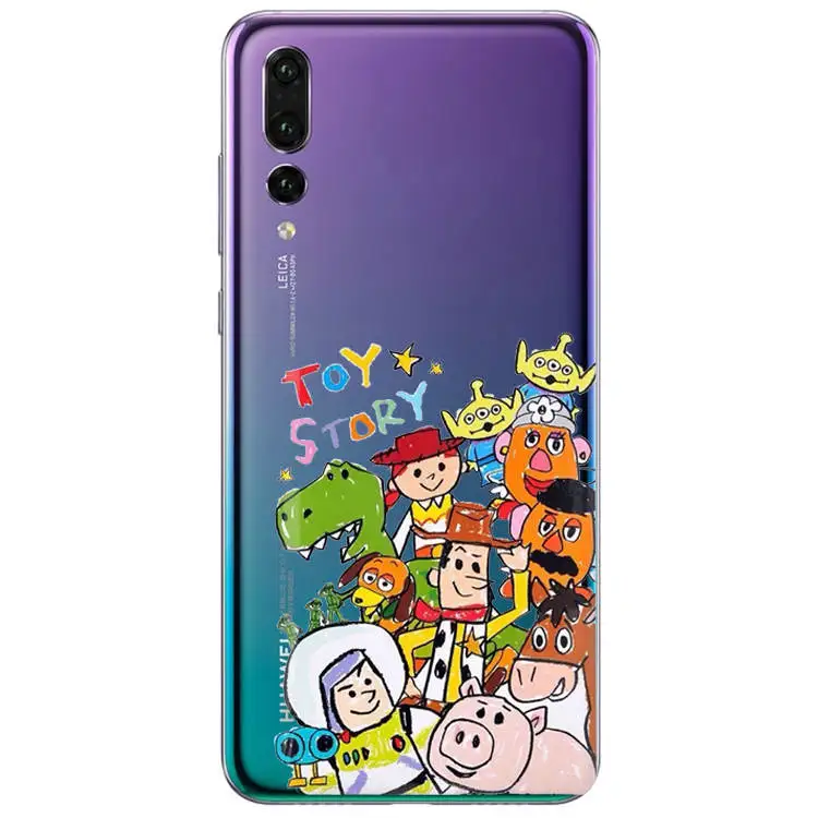 Cowboy Woody Buzz Lightyear Toy Story Мягкий силиконовый чехол для телефона huawei P30 P20 P10 P9 P8 Lite Pro Mate10 Mate20 Pro - Цвет: TPU