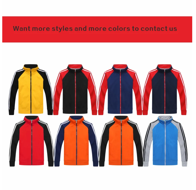 YOTEE autumn and winter thickening high quality stand collar zipper sweater jacket personal company group custom LOGO custo