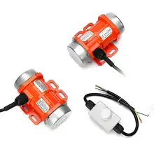 Vitesse réglable de moteur vibrant de 15W 30W 220V pour la Machine d'alimentation, Machine à béton projeté, Machine à laver + contrôleur de vitesse de moteur