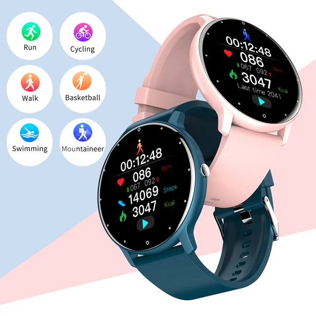 Оригинальные Смарт-часы ZL02, пульсометр, артериальное давление, фитнес-часы, IP67 водонепроницаемые Смарт-часы, браслет для Android IOS 1