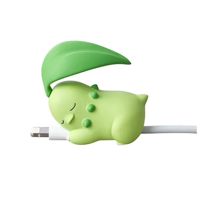 Pokemon Cartoon Figure Animation Image  Creative Data Cable Protective Cover Universal Charger Anti-breaking Rope  Birthday Gift 07