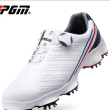 PGM обувь мужская обувь для гольфа широкая подошва+ Обувь На Шнуровке водонепроницаемая и дышащая