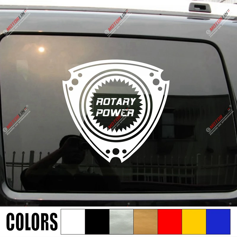 

Rotary Engine Rotary Power Wankel Decal Sticker Car Vinyl b fit for Mazda 3 6 RX7 RX8 CX-5