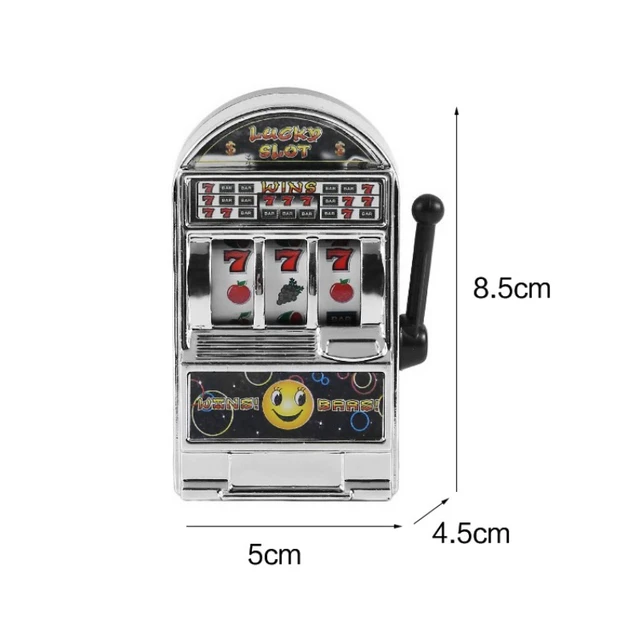 Mini Casino Jackpot Fruit Slot Machine Money Box Game Toy For Kids Adult Decompression Toys Slot Machine Toy Gold 5