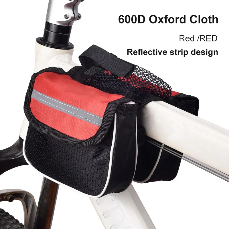 Cycling Front Beam Bags Waterproof Mountain Road Bike Saddle Bags Phone Storages 