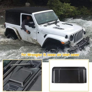 

NEW-Car Air Vent Cowl Cover Air Vent Hood Vent Scoop Cover for 97-18 Jeep Wrangler TJ JL JK 2018 2019