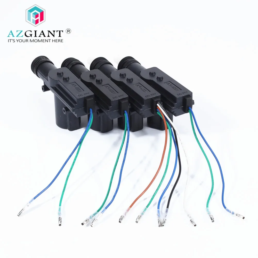 Автомобильная сигнализация AZGIANT привод для дверей с 2 проводами электромагнитный