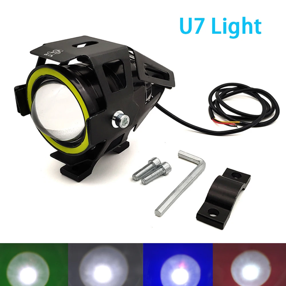 

For Suzuki GSF1200 GSF1250 GSF650 BANDIT vz 800 DL1000 Motorcycle Headlight spotlight moto U7 LED Light motorcycle accessories