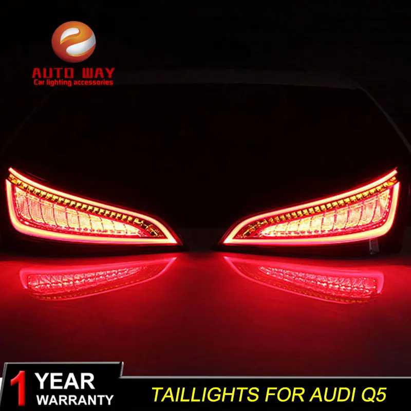 Автомобильный Стильный чехол для Audi Q5 2009 2015 задние фонари светодиодный задний