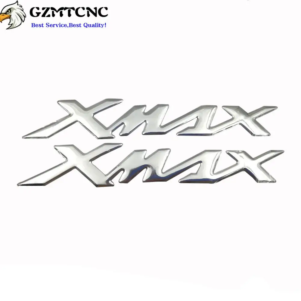 오토바이 3D 마크 스티커 탱크 데칼 아플리케 엠블럼 배지 탱크 패드 프로텍터 데칼 야마하 X-MAX XMAX X MAX 125 250 300