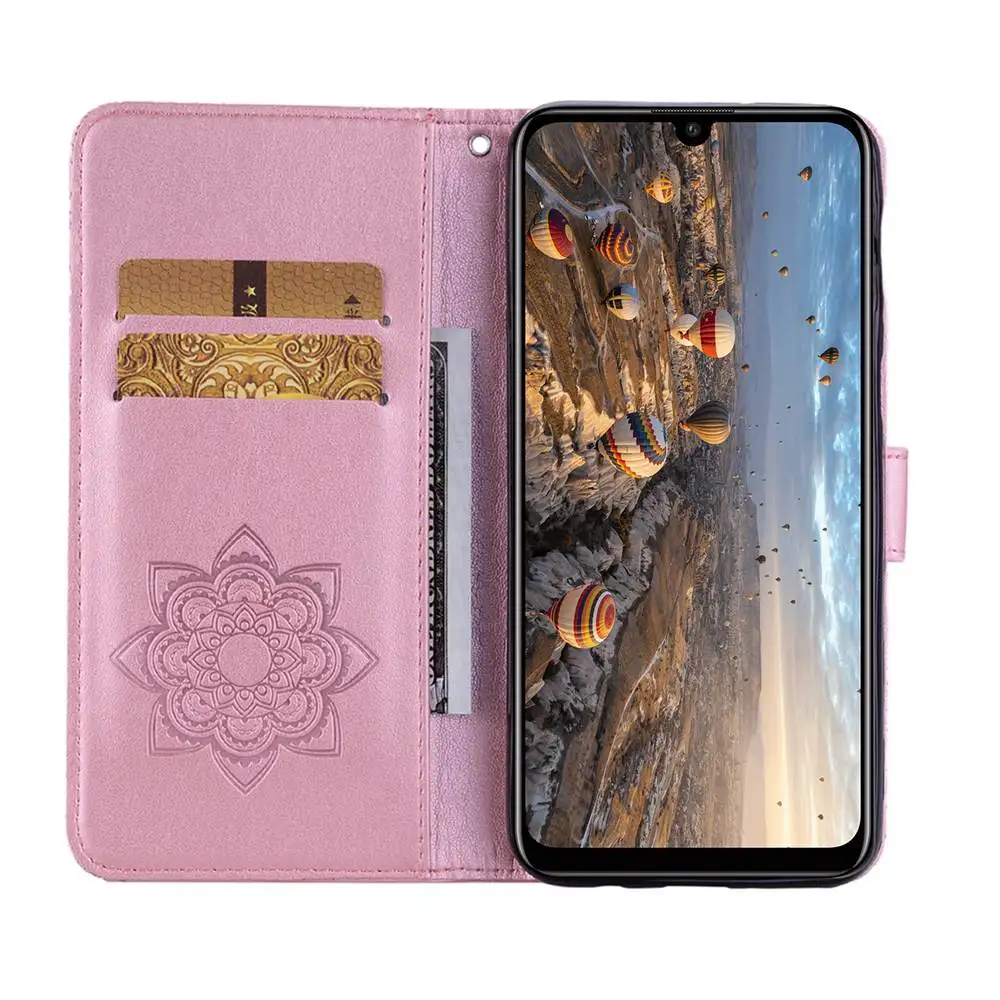 P SMART Y5P Y6P Cover 3D Rhinestone Owl Flip Leather Case For Huawei Y5p Y6p P Smart 2020 2021 Wallet Cover Case Capa Huawei dustproof case