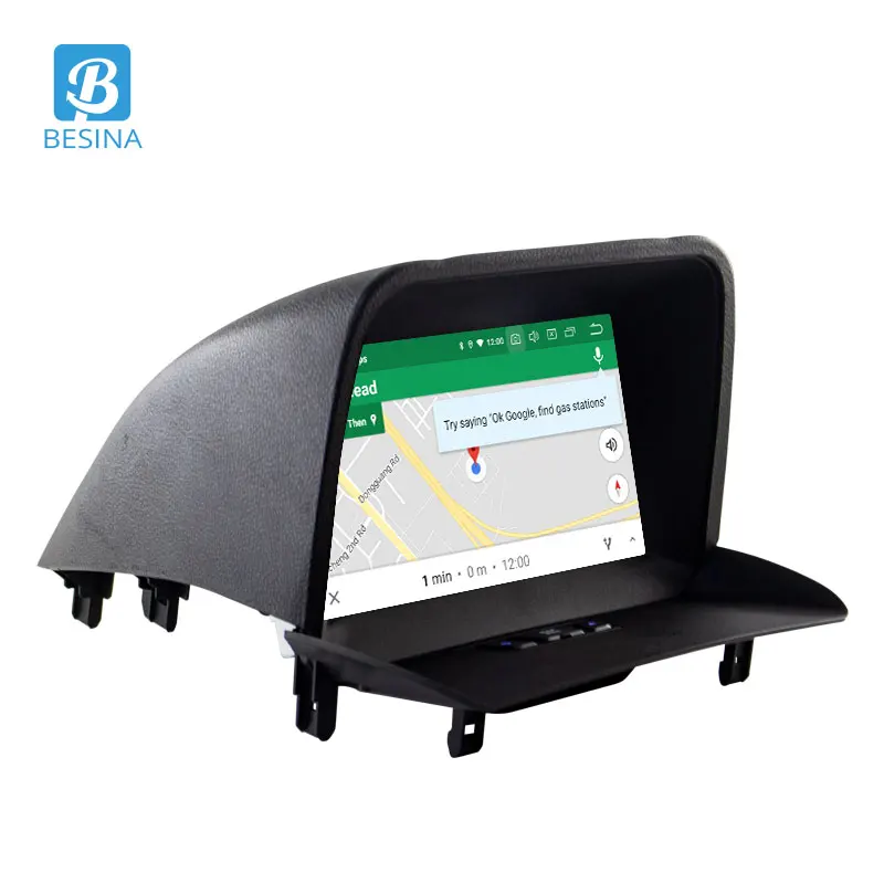 Besina Восьмиядерный Android 9,0 автомобильный dvd-плеер для FORD Tourneo Courier wifi gps навигация 1 Din радио мультимедиа