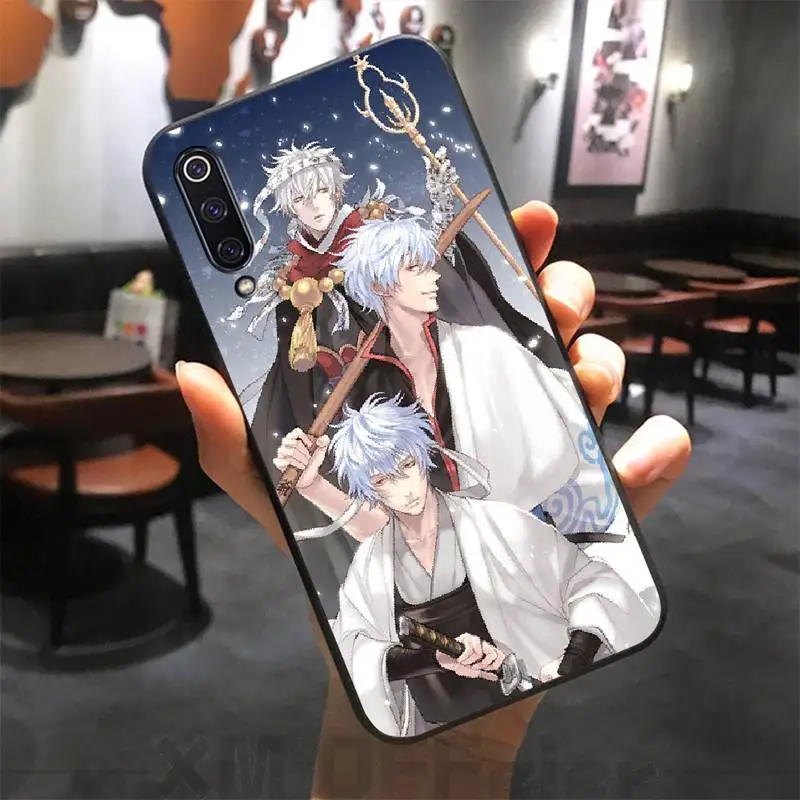 Чехол для телефона Gintama Anime чехол xiaomi mi 8 9 8SE 9SE 8Lite mix2 2S max2 3 Pocophone F1 | Мобильные