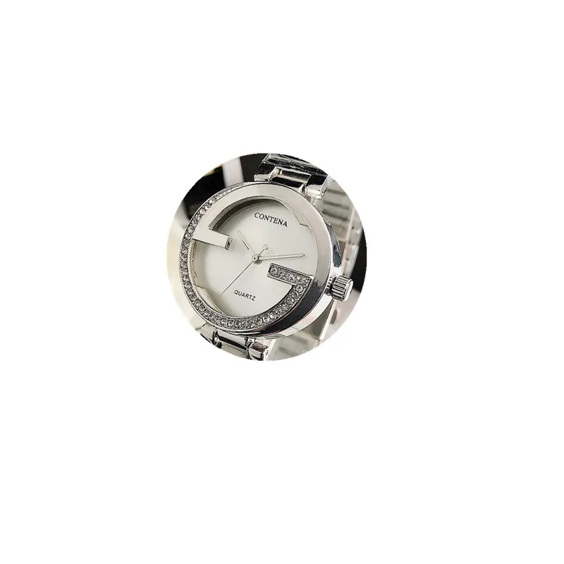 SET6848Z Kuangchenna часы ультра тонкие женские студенческие стальные полосы водонепроницаемые часы