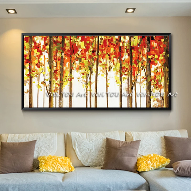 Red-maple-Forest-Tree-Landscape-Oil-Painting-On-Canvas-Modern-Home-Decoration-Wall-Art-Pictures-For (1)