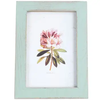 

Vintage Photo Frame Wooden Wedding Pictures Frames (Light Blue)