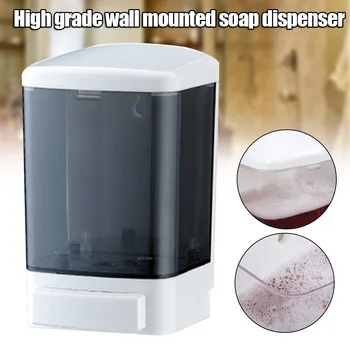 

Manual Soap Dispenser Wall Mounted Shampoo Conditioner Shower Gel Bathroom Kitchen 1000ml LXY9