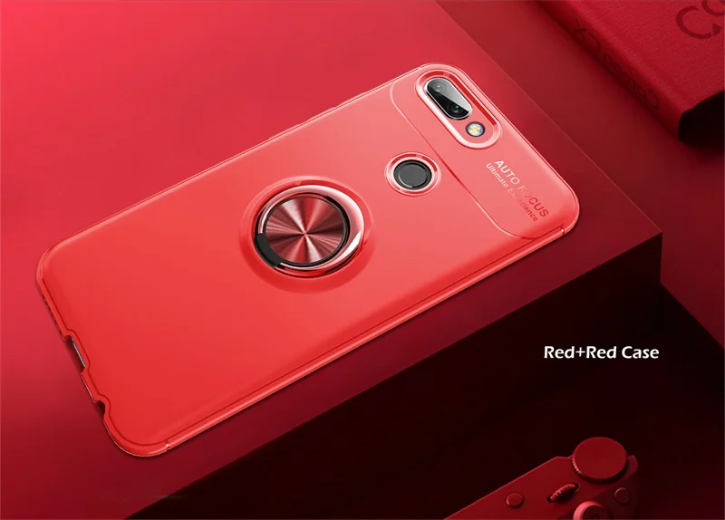 PP Чехол для huawei Honor 10 9 Lite V10 7C 7X 10i чехол для телефона мягкий защитный чехол с кольцом для huawei Nova 3 4 3i Мягкий противоударный чехол - Цвет: PP