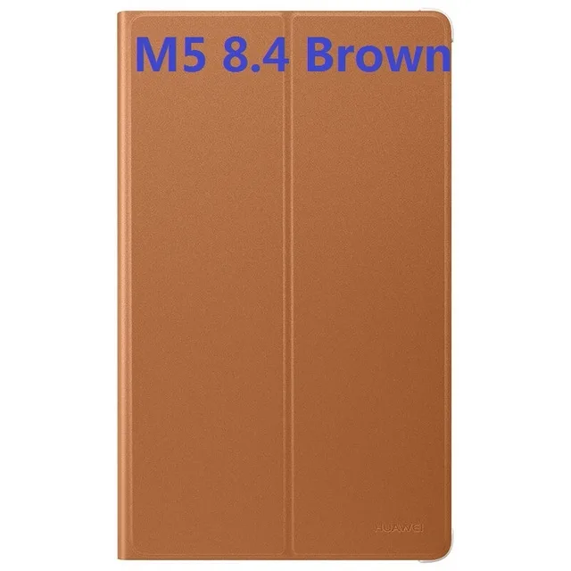 Чехол для HUAWEI M5 8,", официальный смарт-чехол для HUAWEI Mediapad M5, откидная подставка, кожаный чехол для планшета M5, 8,4 - Цвет: M5 8.4 Brown