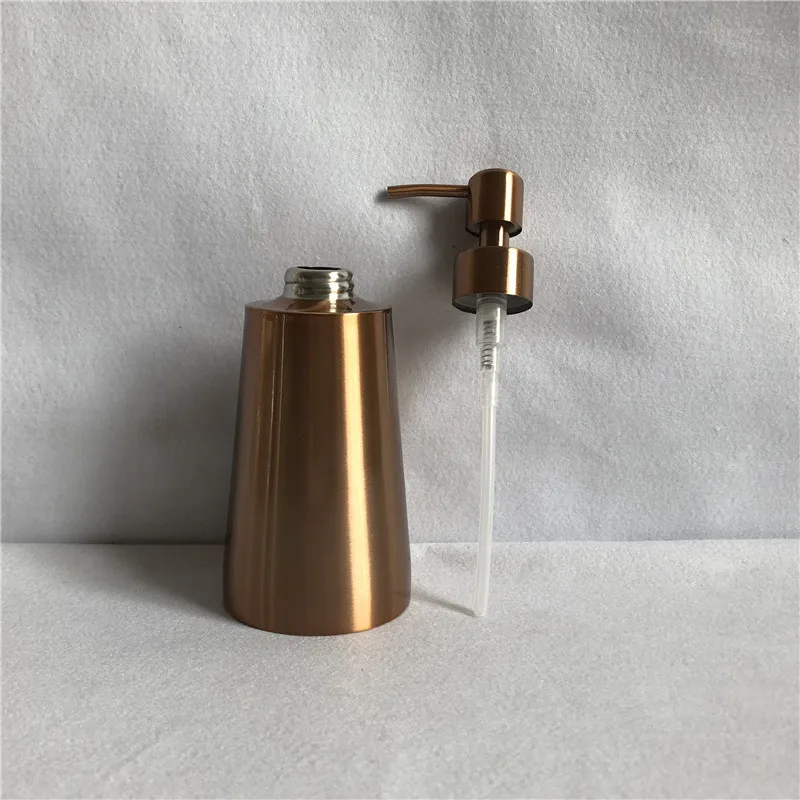 Currently Available 304 Stainless Steel to Soap Dispenser Rose Gold Sannitizer Replacement Bottle Soap Dispenser Crestor Logo a
