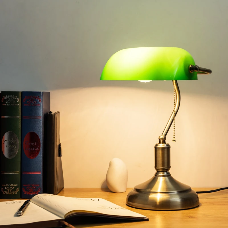 doden Direct opgraven Office Desk Lamp Led Reading Light For Bedroom Study Lamps Desktop Fashion Table  Lamp Antique Bronze Bedside Table Lamps Led - Desk Lamps - AliExpress