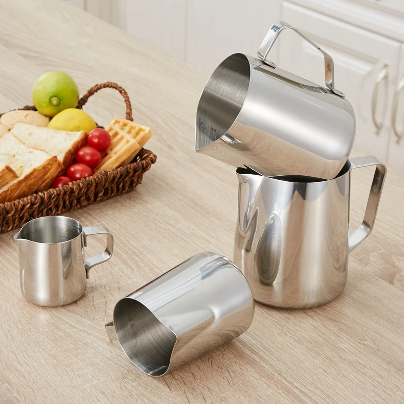 

ERMAKOVA Coffee Milk Frothing Jug Espresso Coffee Pitcher Cup Barista Craft Coffee Latte Milk Frothing Jug Pitcher Coffee Tool