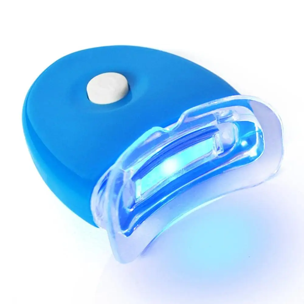 Mini blue light Набор профессиональных гелей для отбеливания зубов, 10 шт., синий холодный светильник, система отбеливания зубов, уход за полостью рта, набор гелей для отбеливания зубов - Color: Mini blue light