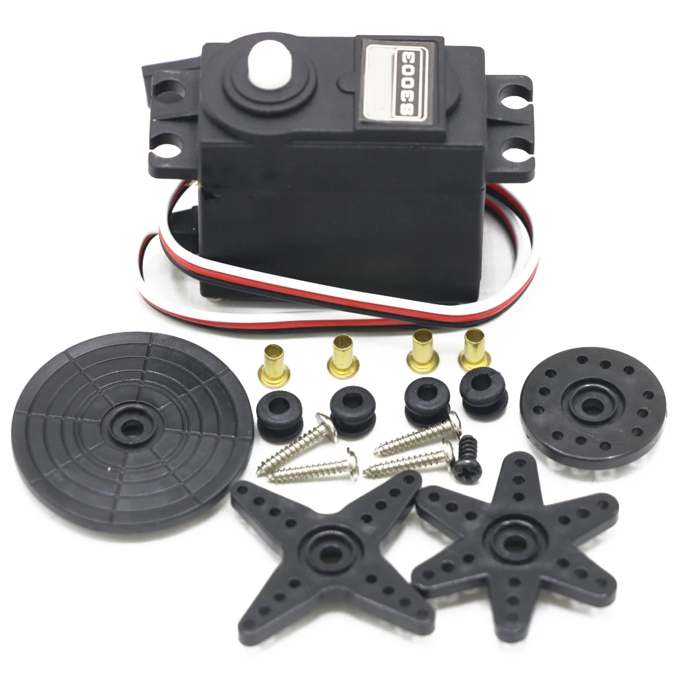 4 шт./лот S3003 38g Стандартный RC сервопривод для Futaba HPI Tamiya Kyosho Duratrax GS гоночный