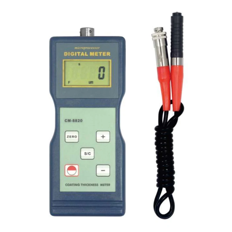 

LANDTEK CM-8821 Accuracy Digital Coating Thickness Gauge(F Type) Use For Measure The Thickness Of Non-magneticmaterials.