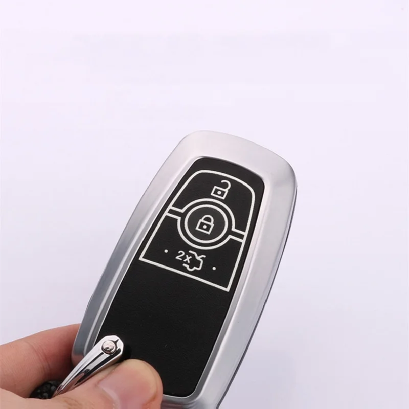 Чехол из цинкового сплава для ключей автомобиля для Ford Focus 3 Ecosport Kuga Escape Mondeo Mustang Explorer Edge Key bag светящийся в темноте