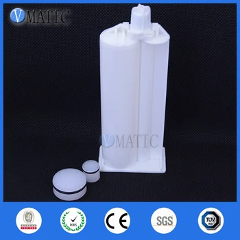 

High Quality 2Pcs AB Epoxy Gun Cartridge 50 ml/cc Syringe 10:1 Two-Component Caulking Cartridge 10:1