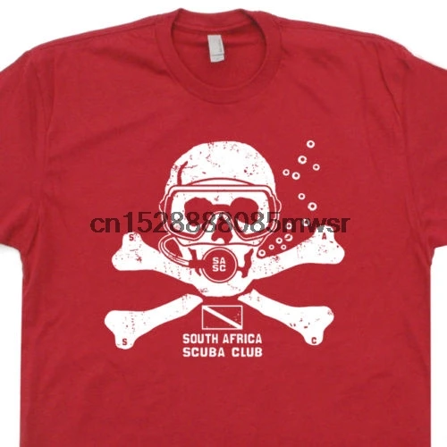 Новинка 2019 модная мужская футболка бесплатная доставка для подводного плавания